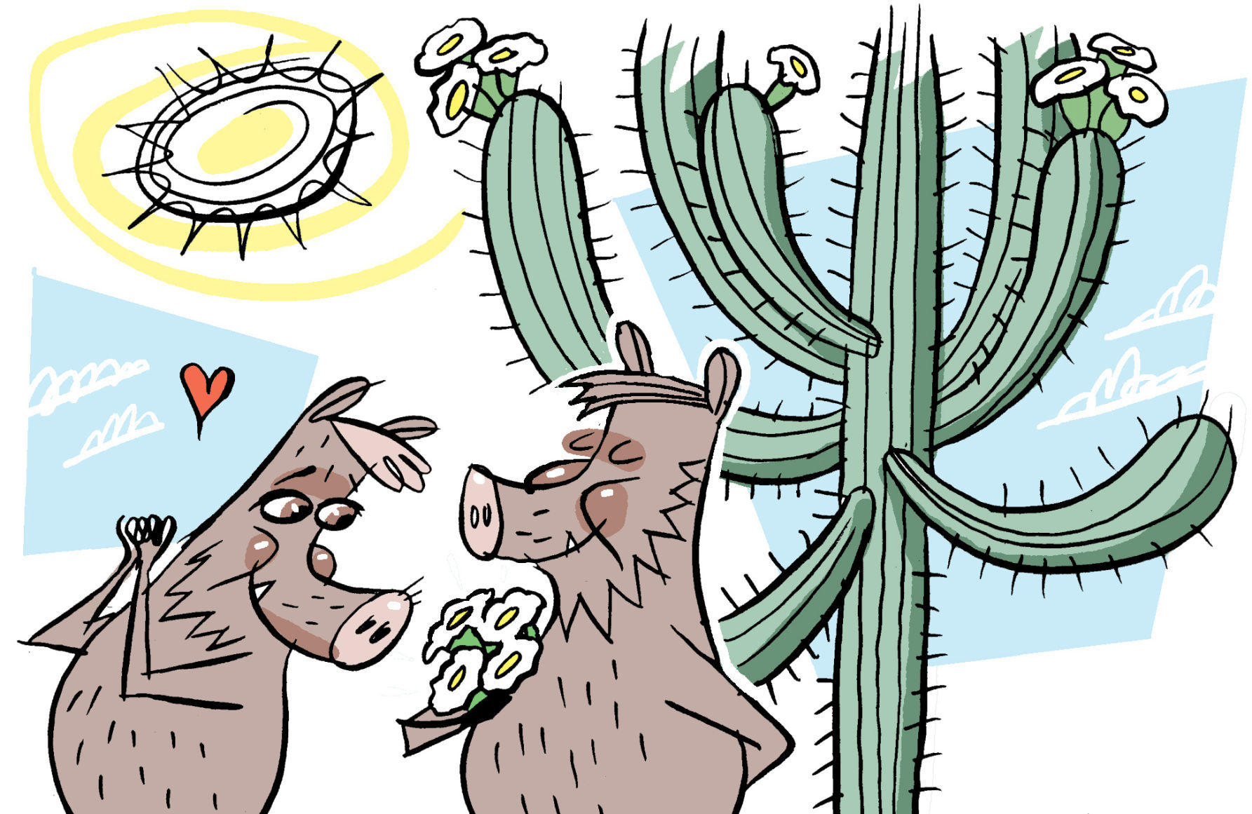 Last Laugh: Blossom time